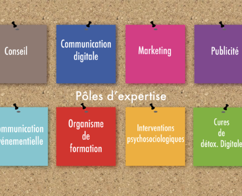 Pôles d'expertise de SpotPink