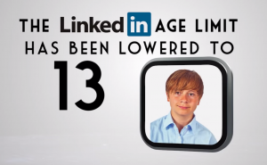 LinkedIn age being lowered