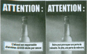 Alcool humour vs peur