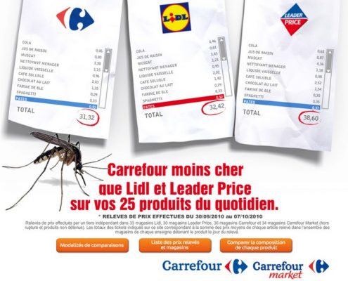 Publicité Carrefour