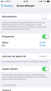 Ne pas déranger