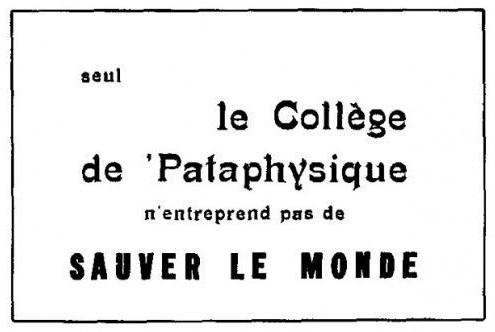 Collège de Pataphysique