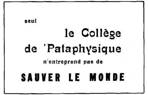 Collège de Pataphysique